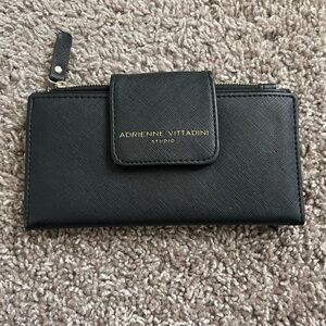 Adrienne Vittadini Elegant Black Wallet